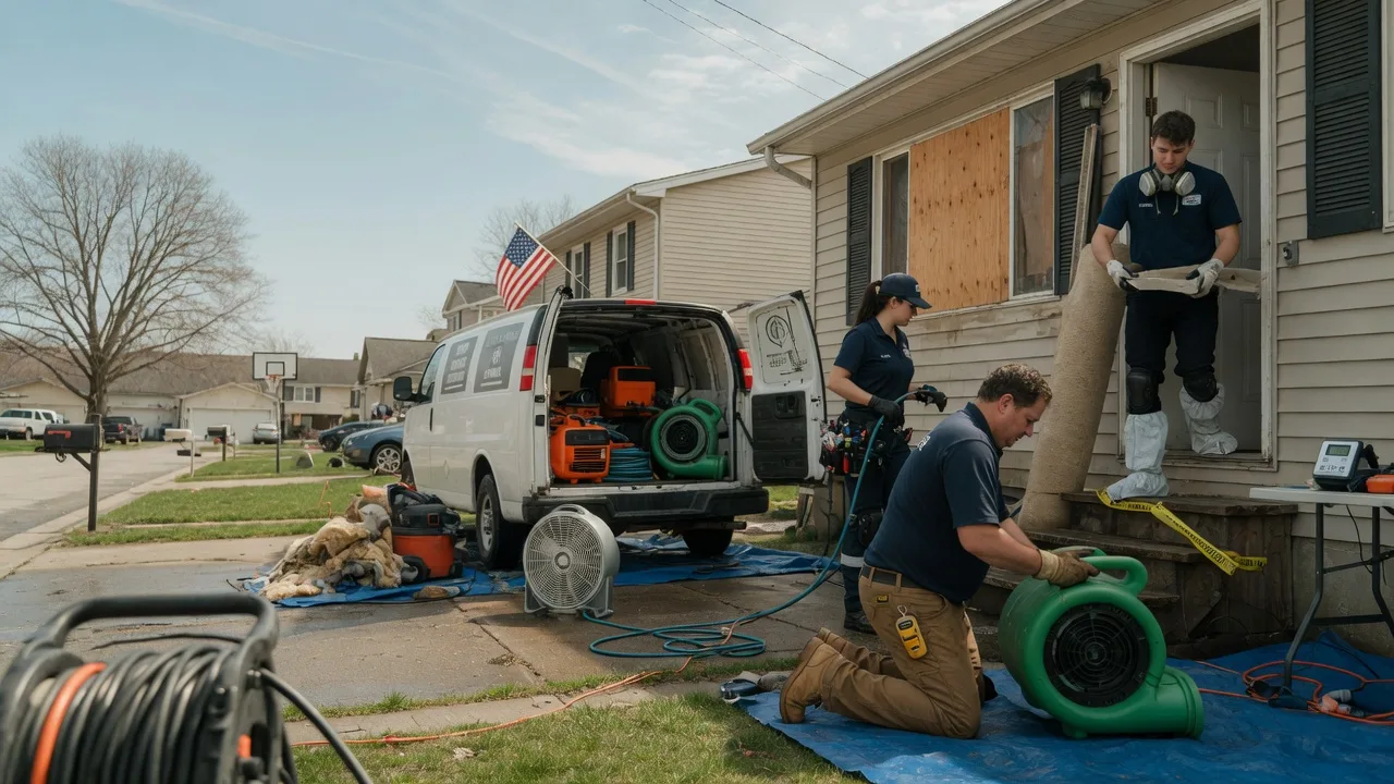 Water Damage Restoration in Benwood, WV near me
